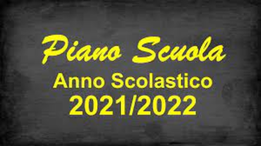 Piano Scuola: documento per la pianificazione delle attività scolastiche